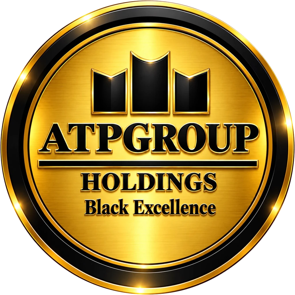ATPGROUP HOLDINGS emblem: Black Excellence